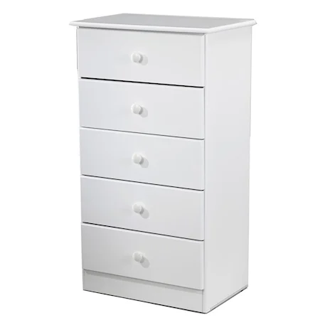 5 Drawer Chest with Roller Glides